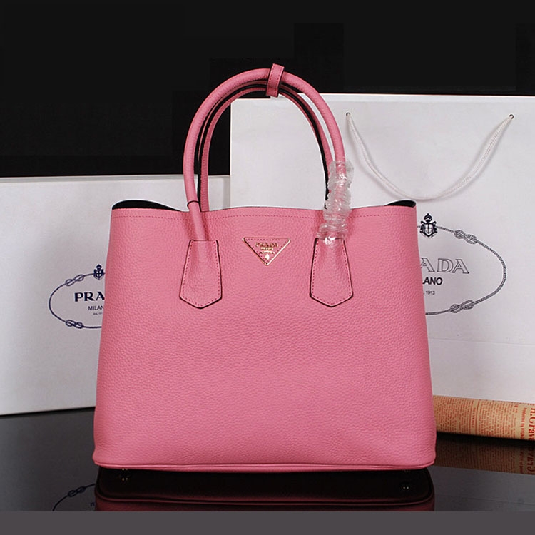 prada精仿一比一女式新款手提包 pradaBN2756粉色色