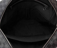 路易·威登Louis Vuitton LV男士PORTE时尚公文包 手提包 黑灰格 N41123 男包