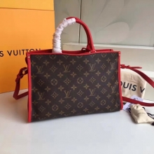 路易·威登-Louis Vuitton 顶级原单  LV女包 手提包 红色m43433