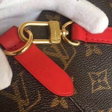 路易威登 Louis Vuitton  单肩包 精仿lv水桶包 红色M44021