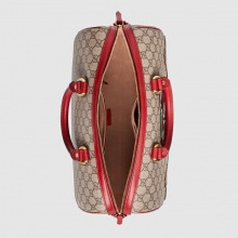 Gucci 古驰手提包 限量版GG Supreme高级人造革刺绣单肩包 女包409527 K8KCG 9789