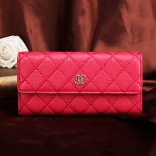 Chanel香奈儿 红色/ 女士钱包