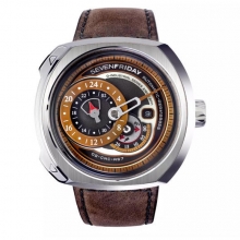 Sevenfriday Q201，三针分离[强] ，七个星期五品牌第一款带日历功能的手表