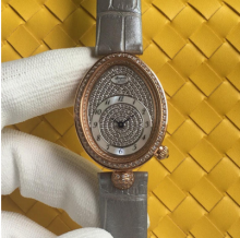 宝玑 那不勒斯王后系列 机械女表 直径36.5*28.95 mm（复刻手表）
