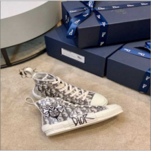 复刻Dior迪奥B23联名系列2020最新高邦情侣鞋