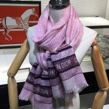 高仿Dior围巾迪奥格子相间100%顶级纯羊绒围巾