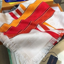 原单LV路易威登摩登航空元素丝毛混纺围巾