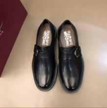 Ferragamo菲拉格慕2020新款德比鞋男士商务皮鞋