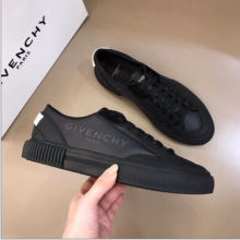 纪梵希新款Spectre透明PVC低帮黑色运动鞋