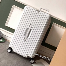 原单Rimowa日默瓦行李箱essential trunk系列拉杆箱31寸90043白色