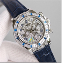 劳力士Rolex迪通拿新款满钻定制版7750机芯机械腕表