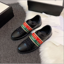 Gucci古驰 高端品质男女同款芯片版平板鞋