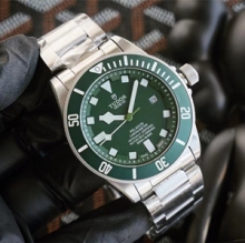 帝陀手表香港复古系列机械手表