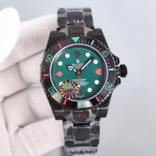 全黑ROLEX劳力士潜航者特别定制版男士手表