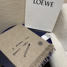 高仿罗意威围巾Loewe火柴Anagram围巾