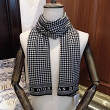 高仿DioR迪奥同步专柜高端羊绒针织Classical男款围巾