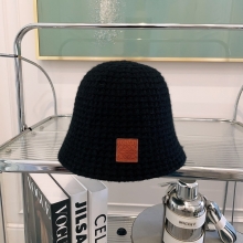 Loewe针织渔夫帽法式优雅质感十足