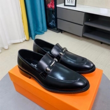 奢侈品HERMES爱马仕香港专柜同步新款男士皮鞋